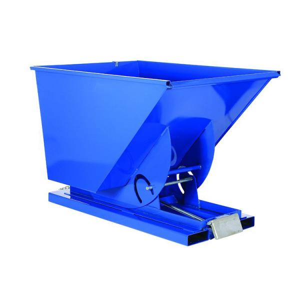 Metal Forklift Tipper Bins Self Dumping Tipping Bin Forklift Waste Bins Attachment