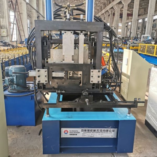 Быстрый крен Purlin раздела CZ изменения формируя машину 5.5KW гальванизировал сталь 1mm до 3 Mm