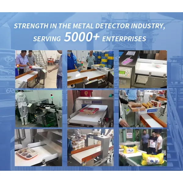 Промышленный детектор металлов для пищевых продуктов с туннелем конвейерного ремня для мяса пекарня закуска