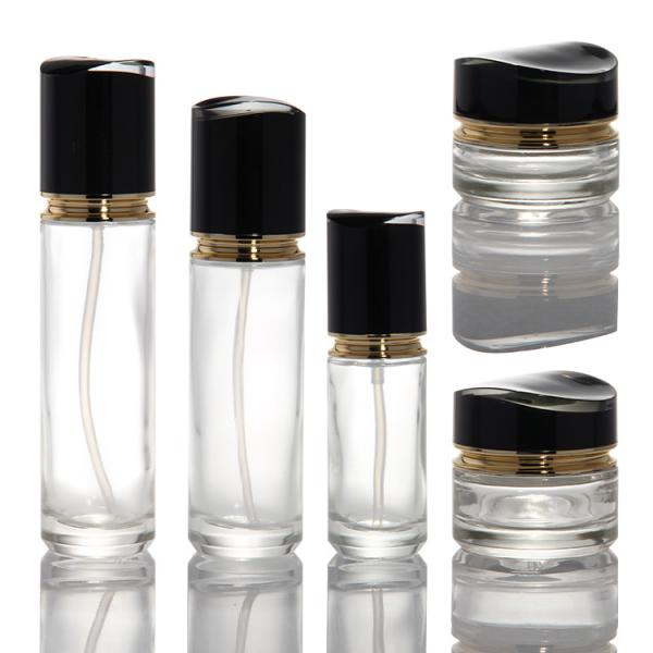 Accepted OEM/ODM  Lotion Bottle Set Skin Care Cream Empties Bottles Plastic Airless Cosmetic Pump Bottle