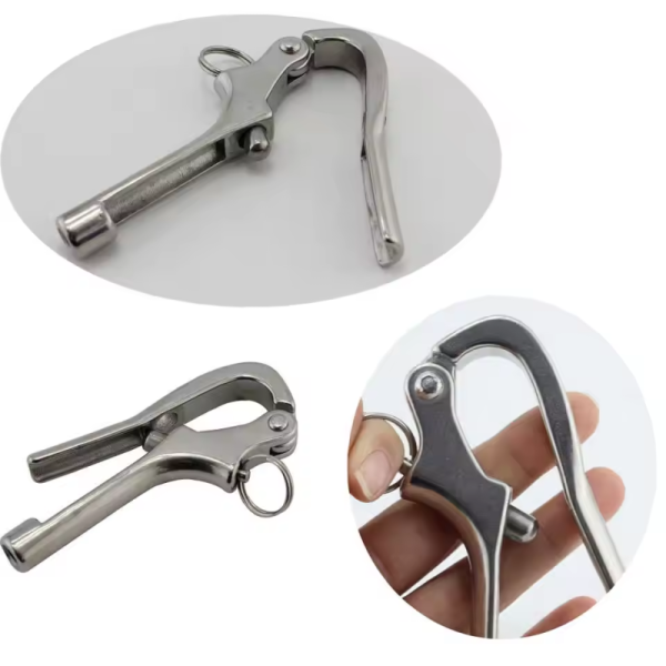 Marine Grade 316 Stainless Steel Pelican Hook with M8 Thread