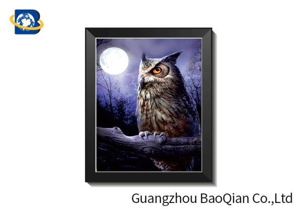 CMYK Color Plastic PP 3D Lenticular Pictures Introduction Movie Poster