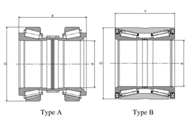 подшипник колеса 566427 H195 тележки 58*110*115mm сверхмощный