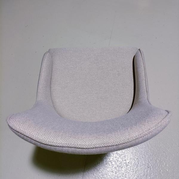 Delicate Stylish Fabric Dining Room Chairs Comfortable Linen