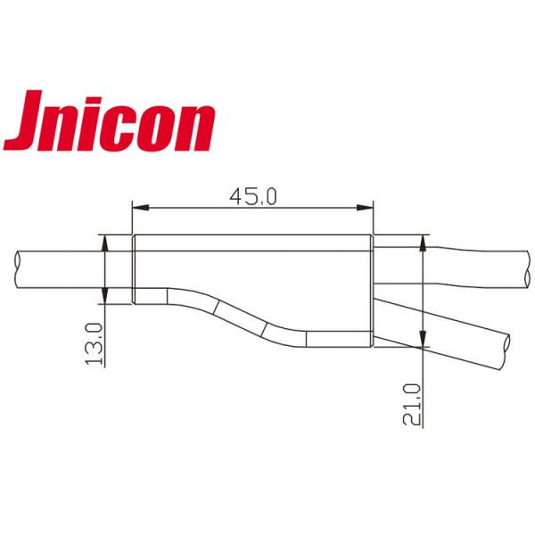 соединители кабеля с черной пропиткой 2П на открытом воздухе водоустойчивые, соединитель Джникон водоустойчивый ы