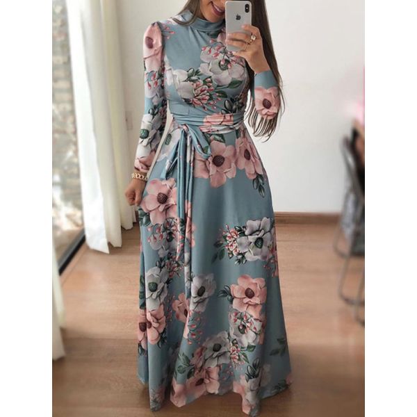 Factory Factory Prom Dress Anti-static Hot Formal Long Sleeve Maxi Dress