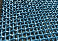   resistente de alta temperatura do furo de Mesh Belt Plain Weave Square do poliéster