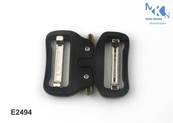 Black Stamping Metal Belt Buckle For Military Belt , Bag , Handbag