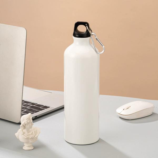 Customized cross-border new thermal sublimation sports water bottle large-capacity outdoor cycling and mountaineering water flask