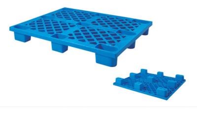 Solução de embalagem eficiente com paletes de plástico empilháveis estilo Nine Foot