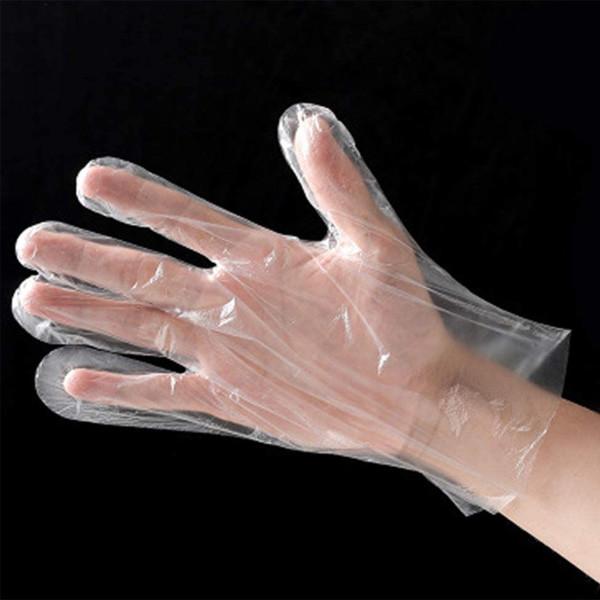 Transparent Food Grade Disposable Plastic Gloves For Cooking And Cleaning Food Processing