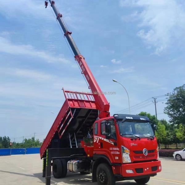 Factory  DFAC DongFeng Truck Mounted Crane