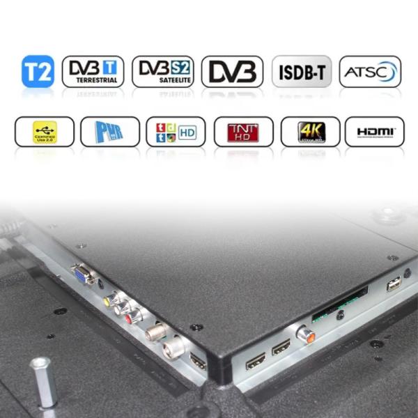 32 43 50 65 Inch LED Flat Screen 4K Smart TVs Televisores