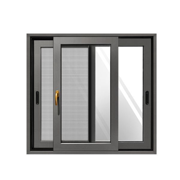 High-Quality  Black And White Sliding Windows For Residential Buildings
