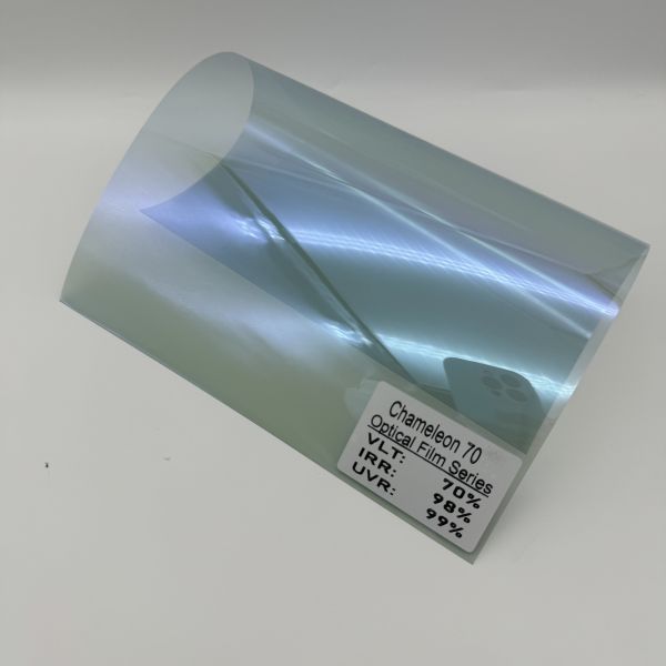 Material PET Tinta para ventanas de automóviles Película ecológica Arco iris Tinta para automóviles espesor 2 mil