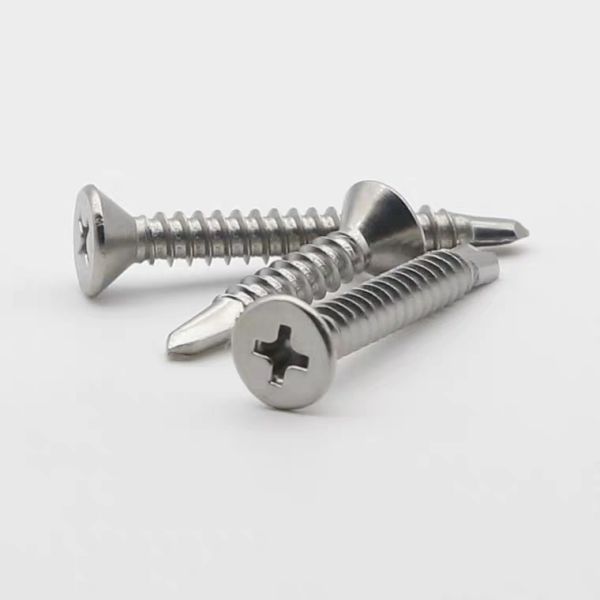 Metric DIN 7504P Flat Head Drilling Screw for Heavy-Duty and Professional Drilling