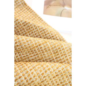 Teinture tridimensionnelle Tissu tissé mélangé pour canapé et oreiller et coussin Décoration Tissu d'ameublement Tissu de maison