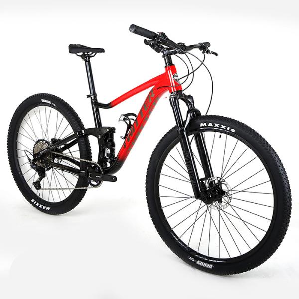 Alloy AL7005 Full Suspension Mountain Bike 27.5 Wheel With SHIMANO Hydraulic Brake