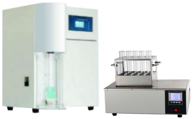 Automatic Microcrystalline Cellulose Protein Content Analyzer 0.1 - 240mgN Kjeldahl GB/T 33862