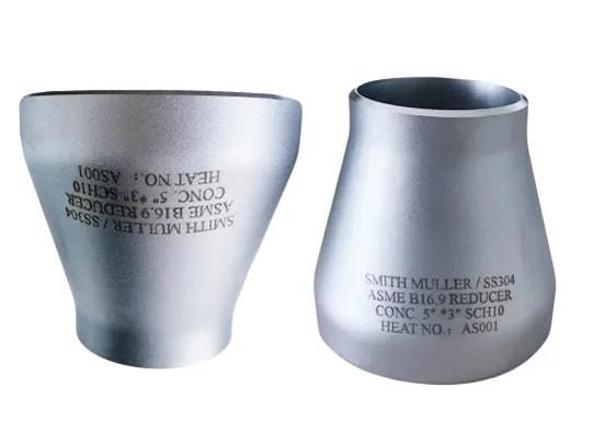 SCH10 MSS SP43 20 Inch Pipe Fittings Reducer , Seamless Concentric Reducer