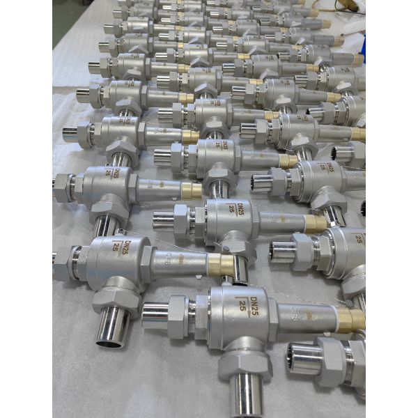 Специальный клапан безопасности газа DN25 Криогенный PTFE Полный открытый клапан CF8 CF3 Для LIN LOX LAR LNG Tank