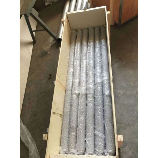 High Temperature Sintered Titanium Filter Cartridge 0.22-10 Micron Medical Food Water