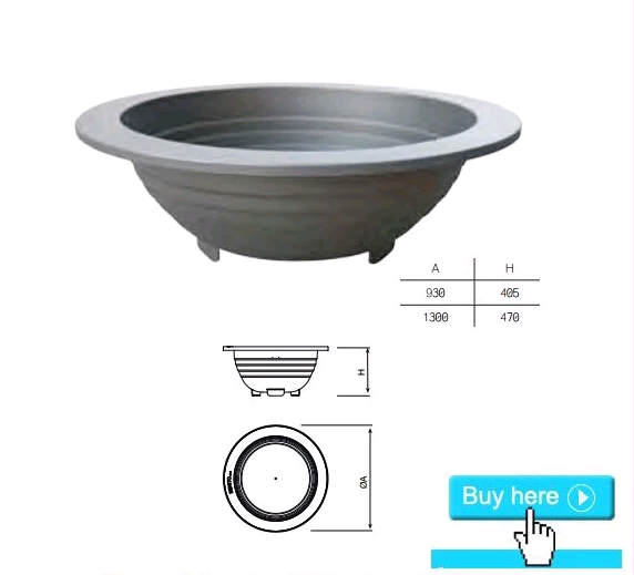 Cast Iron Antique Ornamental Iron Parts Garden Flower Pots 182 KGS Weight