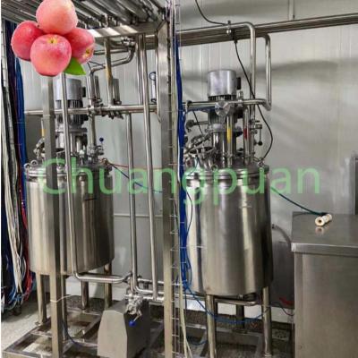 15T Apple Juice Processing Line 50-1000TPD Cold Pressing