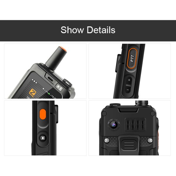 UNIWA F40 2.4 Inch Waterproof Mobile Phone with Walkie Talkie Function Two Way Radio