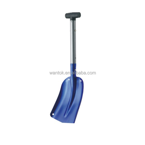 Customized Logo Accepted Telescopic Snow Shovel Car Shovel with T Shape Handle