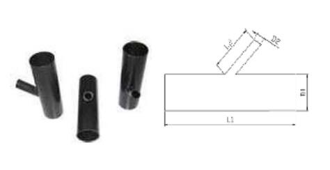 Cross-linked Polyolefin Sealing Protection Y-type Heat Shrink Tube