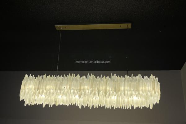Natural Selenite Sconce with 10-Year Warranty and 50000 Hours Lifespan for Living Room