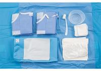Angiography Procedure Pack Disposable EO Sterile Surgery Pack SMS Blue surgical instrument
