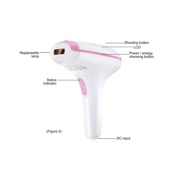 Rechargeable Wireless Professional Laser Hair Removal Machine 300000 Pulses For Adult