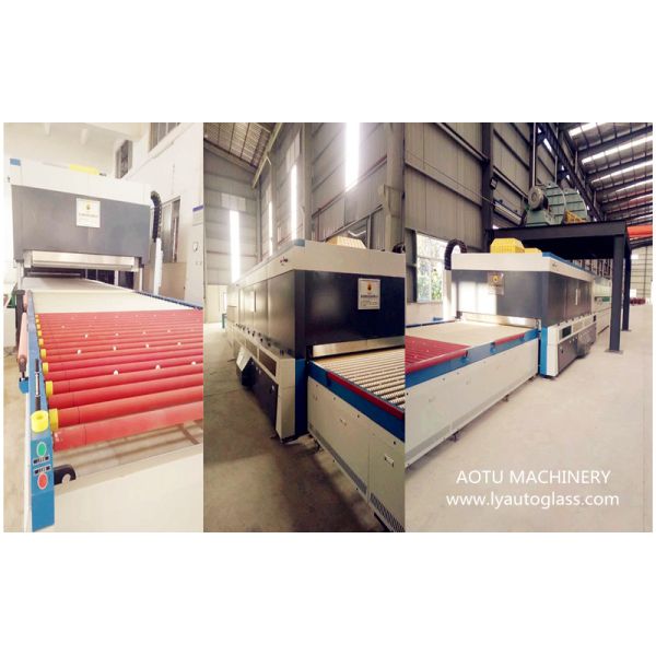 Toughened Glass Manufacturing Machinery For 3mm 4mm Glass Energy Saving