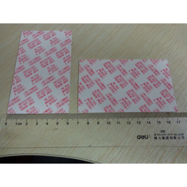 Household Fiber Desiccant 0.8mm Adsorption Carrier With Two Sides Laminated