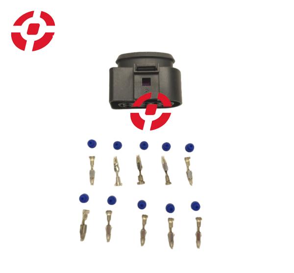 10 Pin 3.5mm  Wire Harness Plugs Waterproof Temp Sensor Plug 6R0973735