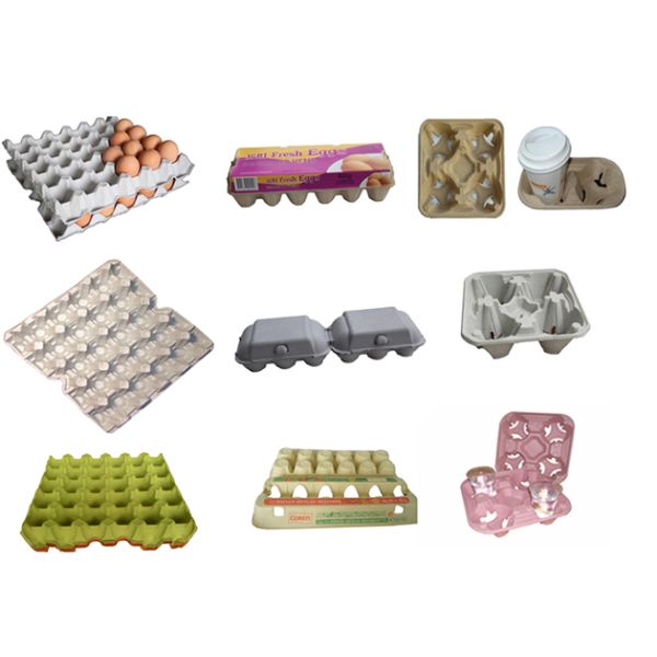 Automatic Reciprocating Paper Pulp Egg Carton Machinery for Egg Tray / Cup Holder Making