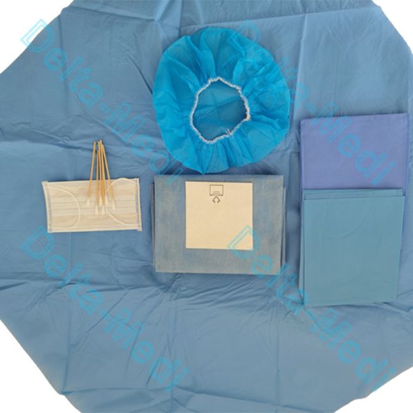 OEM Single Ophthalmic Drape Fluid Collection Pouch Incision Film 8 X 10 Cm