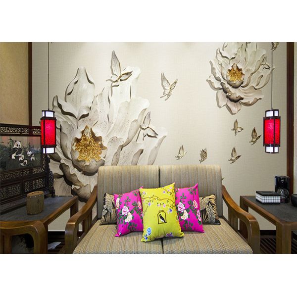 Aluminum magnesium 1440DPL Wall Mural Printer CCC For Pictures