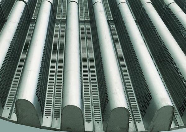 SS/CS/ Plastic Distillation Tower Internals Hump Support 290 Mm Fixed Width Sectional Design