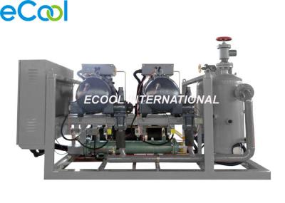 Parallel Refrigerating Compressor Set , High Temperature Refrigeration Screw Compressor Unit