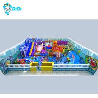 Desenho colorido temático marinho para crianças Equipamento de brincadeira para crianças