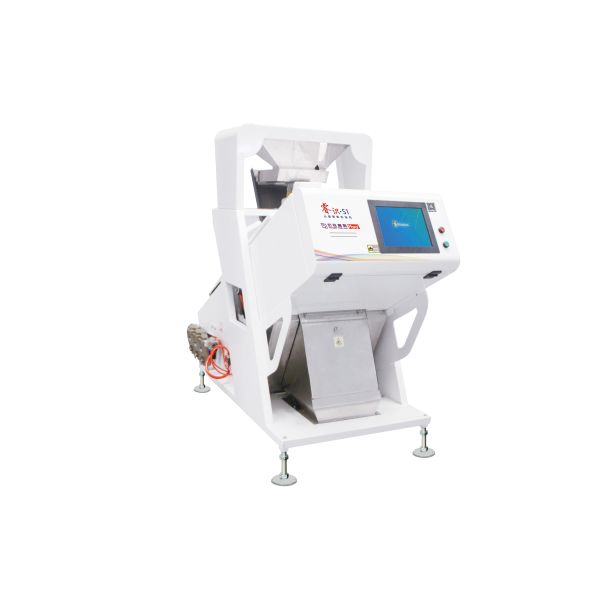 Accurate CCD Bean Color Sorting Machine High Sensitivity 0.4 - 0.6 T/H Capacity