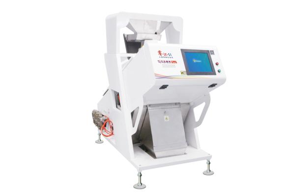 Single Channel CCD Color Sorter Garlic Color Sorting Machine 350kg Weight