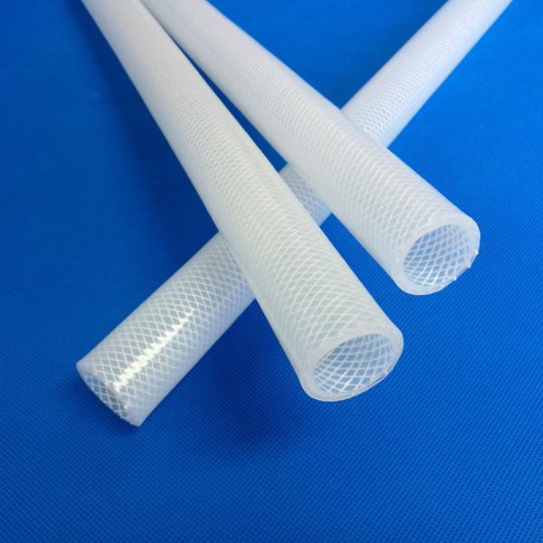 Medical Machine Food Contact Silicone Braided Hose ID 2mm