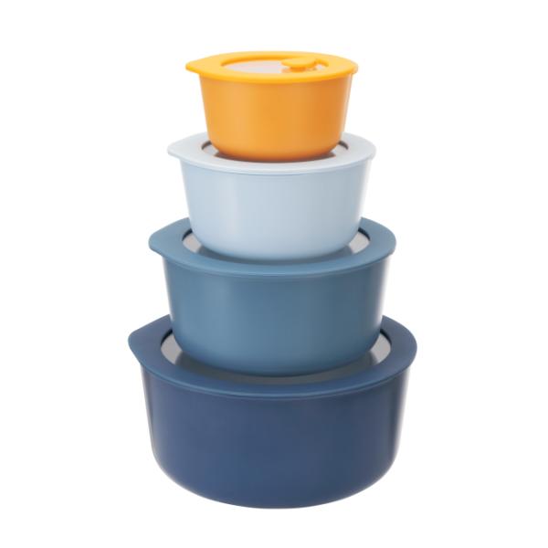 Non Stick Coating Glass Food Container With Vented Glass Lid Easy To Clean