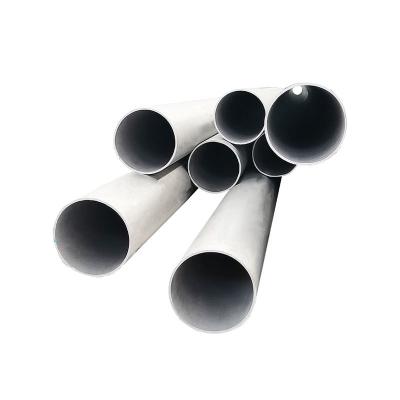 Gas Pipe ASTM A312 304L 316L 6mtr Seamless Stainless Steel Pipes Grey White Surface