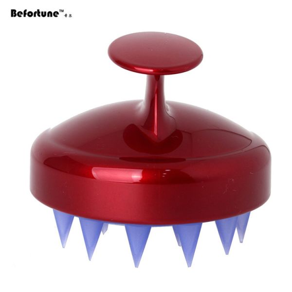Silicone Hair Scalp Massager Shampoo Brush , BF6006 Head Massage Brush
