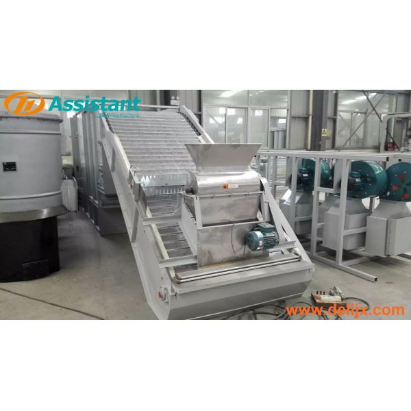 Wood and Coal Heating DL-6CHL-CM16 Tea Leaf Drying Machine with 16m2 Drying Area
